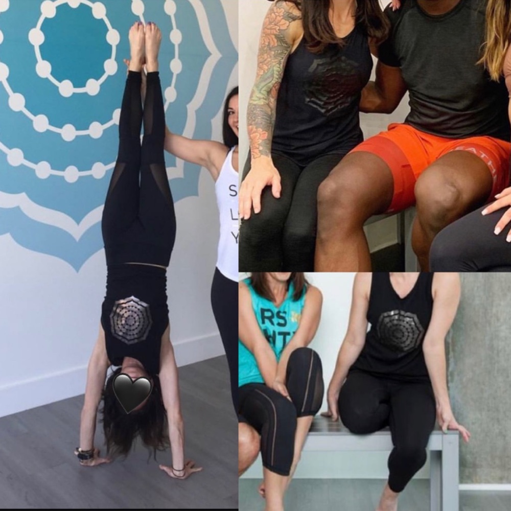 LULULEMON X REVOLUTION STUDIO Spin Mesh Tank - Picture 6 of 7